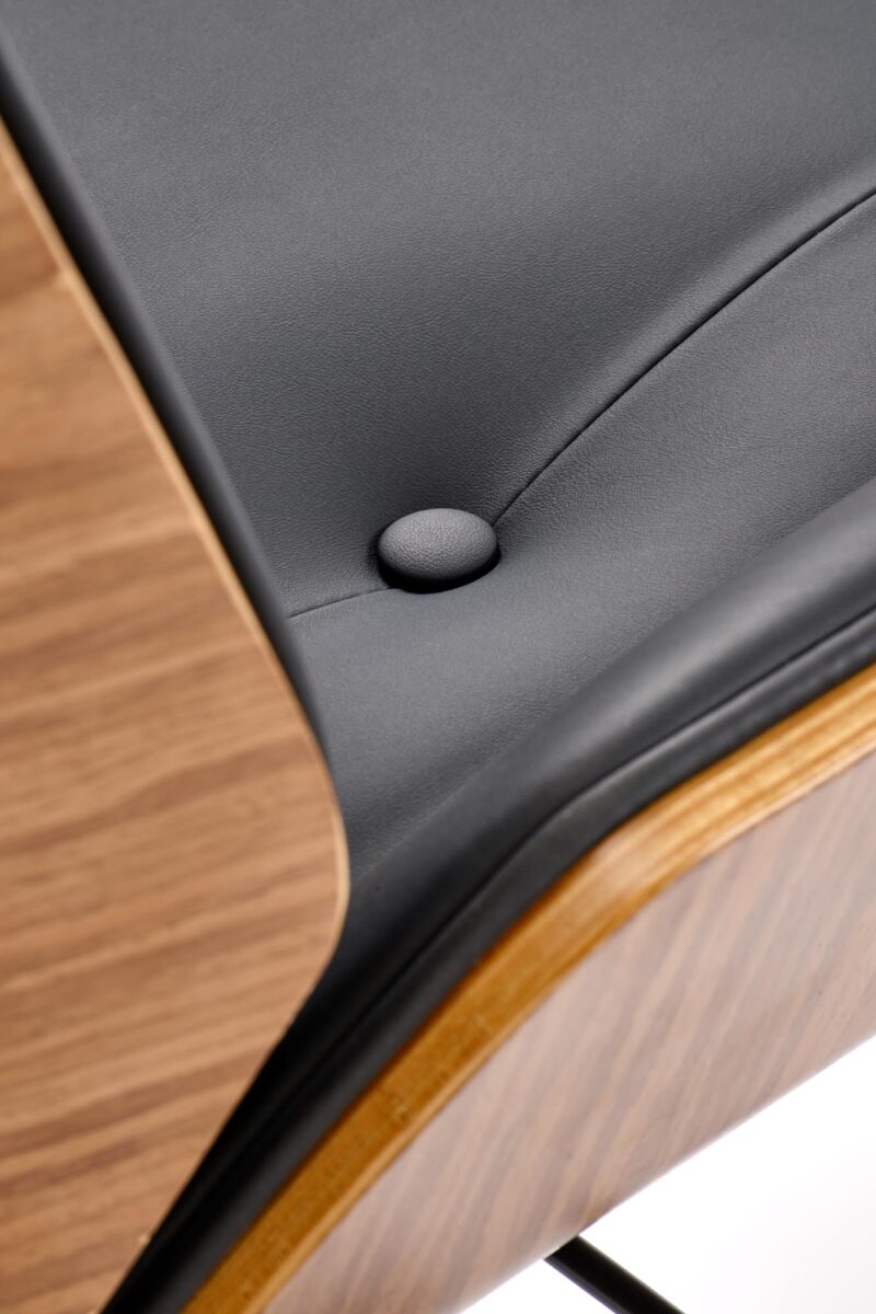 WEBSTER fotel gabinetowy orzechowy/czarny | Meble DUO 5905248135451 7