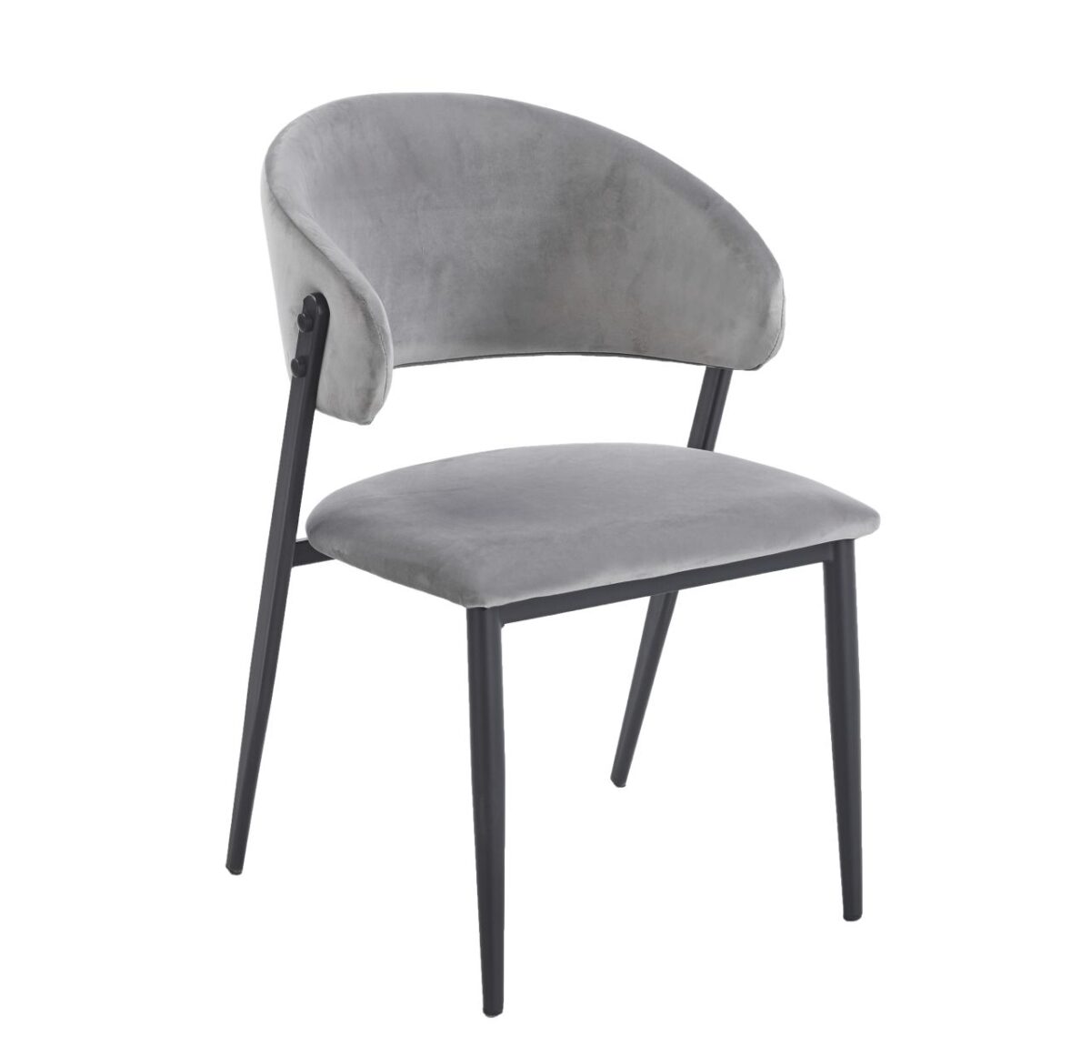 Krzesło szare velvet Riviera 91 | Meble DUO zstmijkwppvziqodzw0i