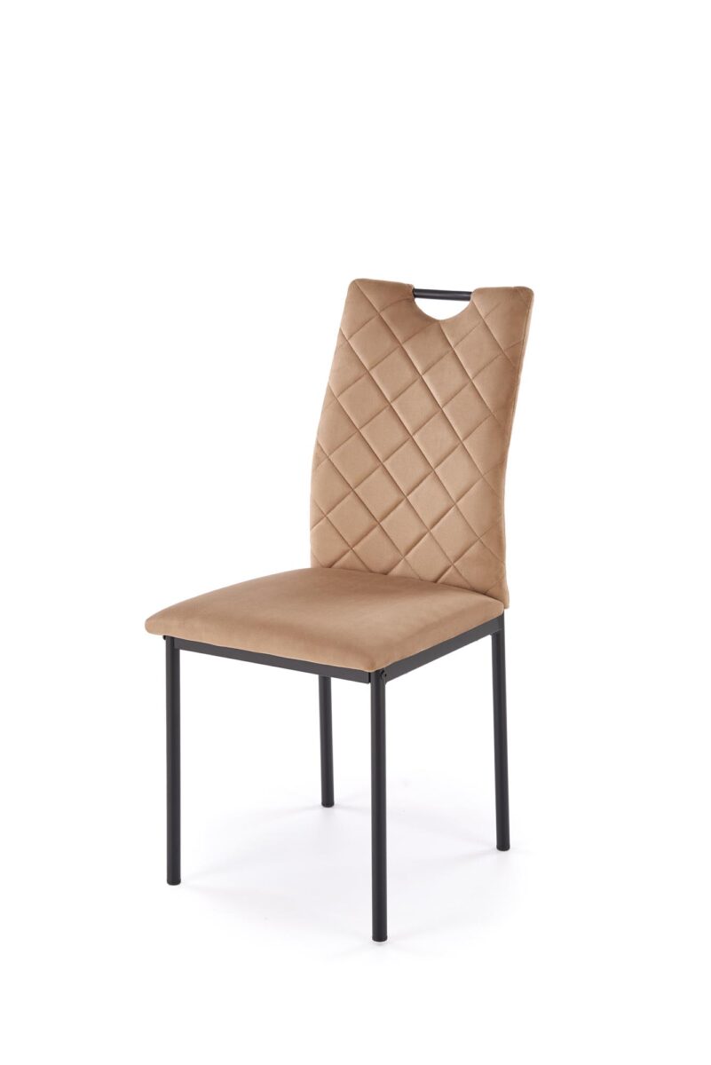 K577 krzesło beżowy / czarny | Meble DUO 5905248136007 1