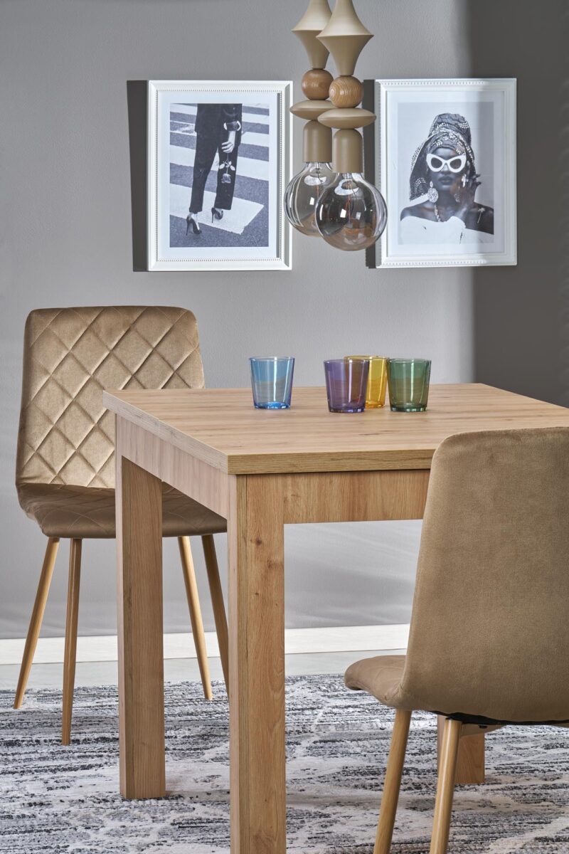 GIZMO stół rozkładany blat – dąb artisan, nogi – dąb artisan | Meble DUO 5905248140776 7