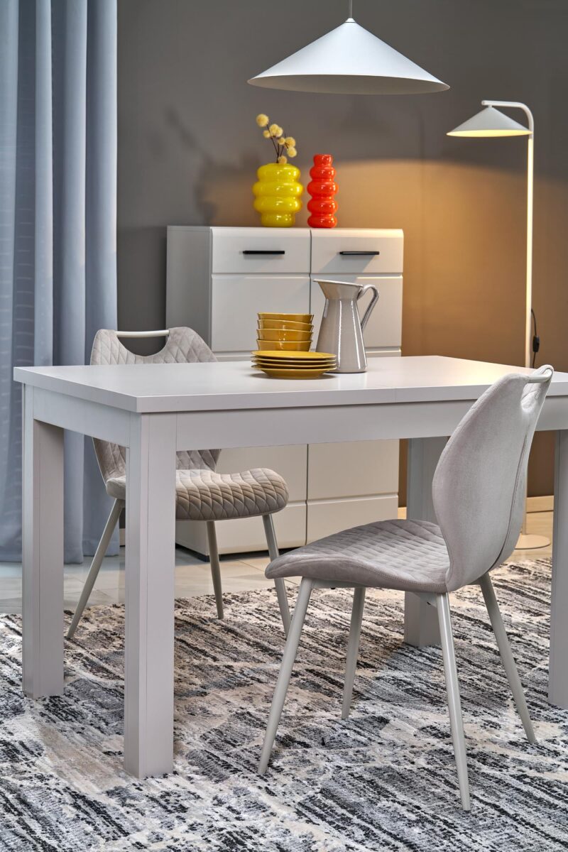 GIZMO stół rozkładany blat – kaszmir, nogi – kaszmir | Meble DUO 5905248140790 8