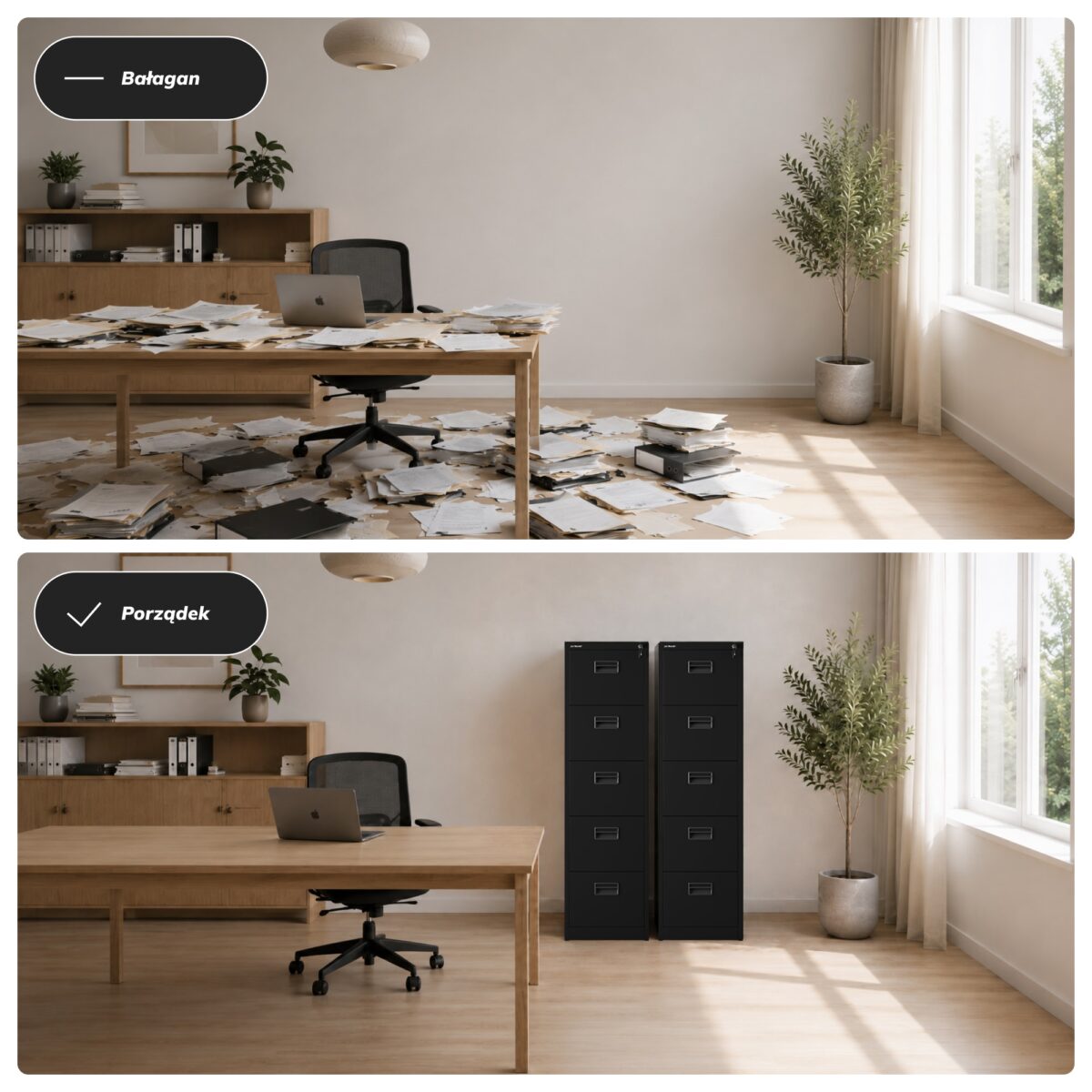 Szafa kartotekowa metalowa z 5 szufladami czarna, 460×1625.5×600 mm: SARA V5 | Meble DUO 2310 sara v5 czarny feature pl 03 1