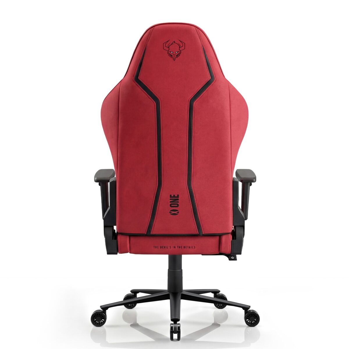 Fotel gamingowy materiałowy King Size, czarno-czerwony: Diablo X-One 2.0 Bloody Mary | Meble DUO 2358 x one 2.0 king bloody mary 03