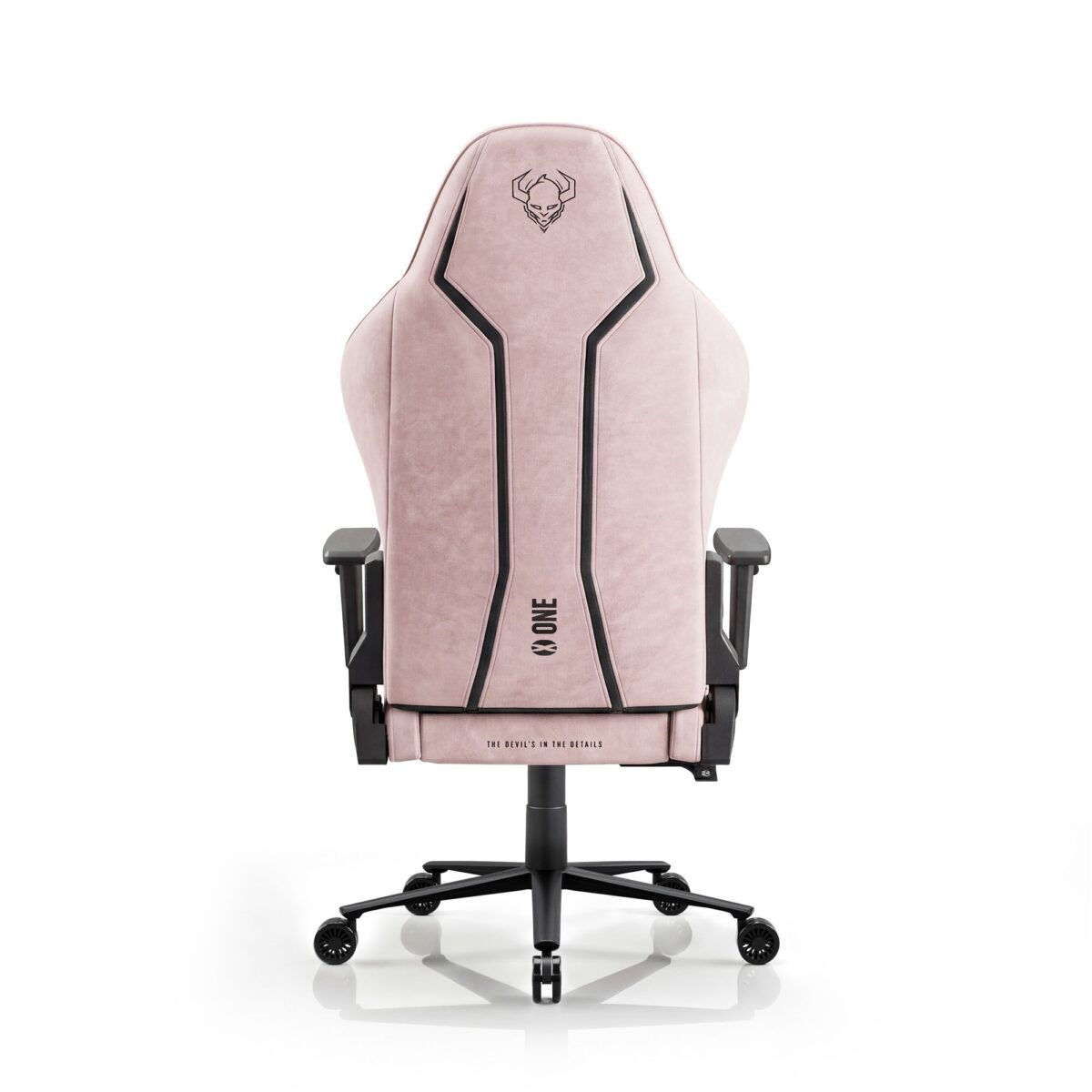 Fotel gamingowy materiałowy Normal Size, czarno-różowy: Diablo X-One 2.0 Akira Pink | Meble DUO 2359 x one 2.0 normal akira pink 03 1