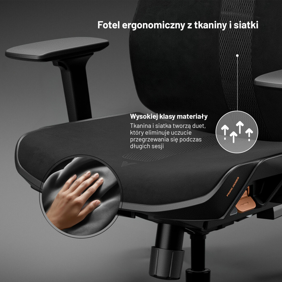 Fotel biurowy ergonomiczny czarny: Diablo V-Flash Ultra Black | Meble DUO 2366 v flash ultra black feature pl 01