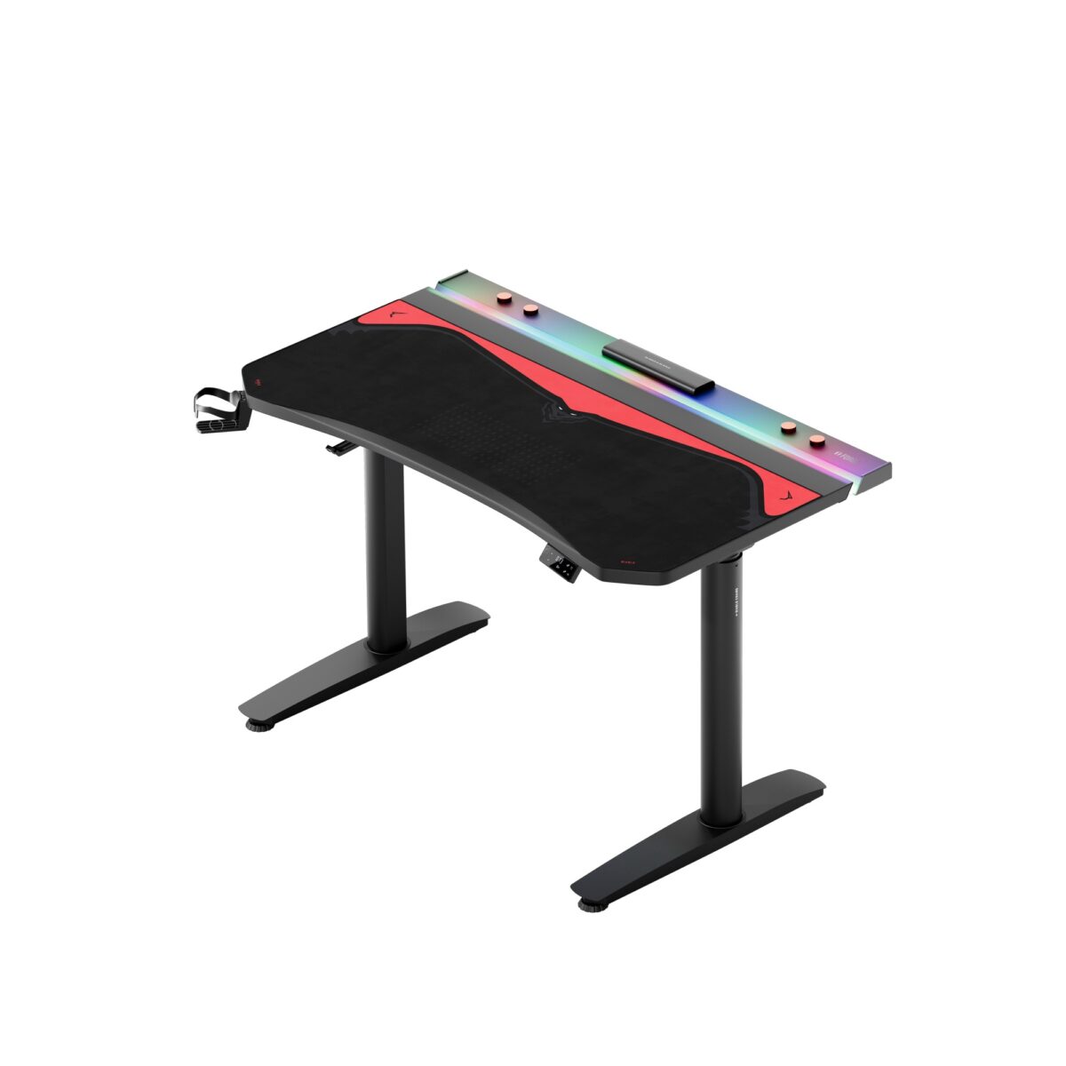 Podkładka gamingowa na biurko ochronna, duża czarno-czerwona, 120×52 cm: Diablo X-Forge Black Bloody Mary | Meble DUO 2431 podkladka na biurka x forge 120x52 black bloody mary 07