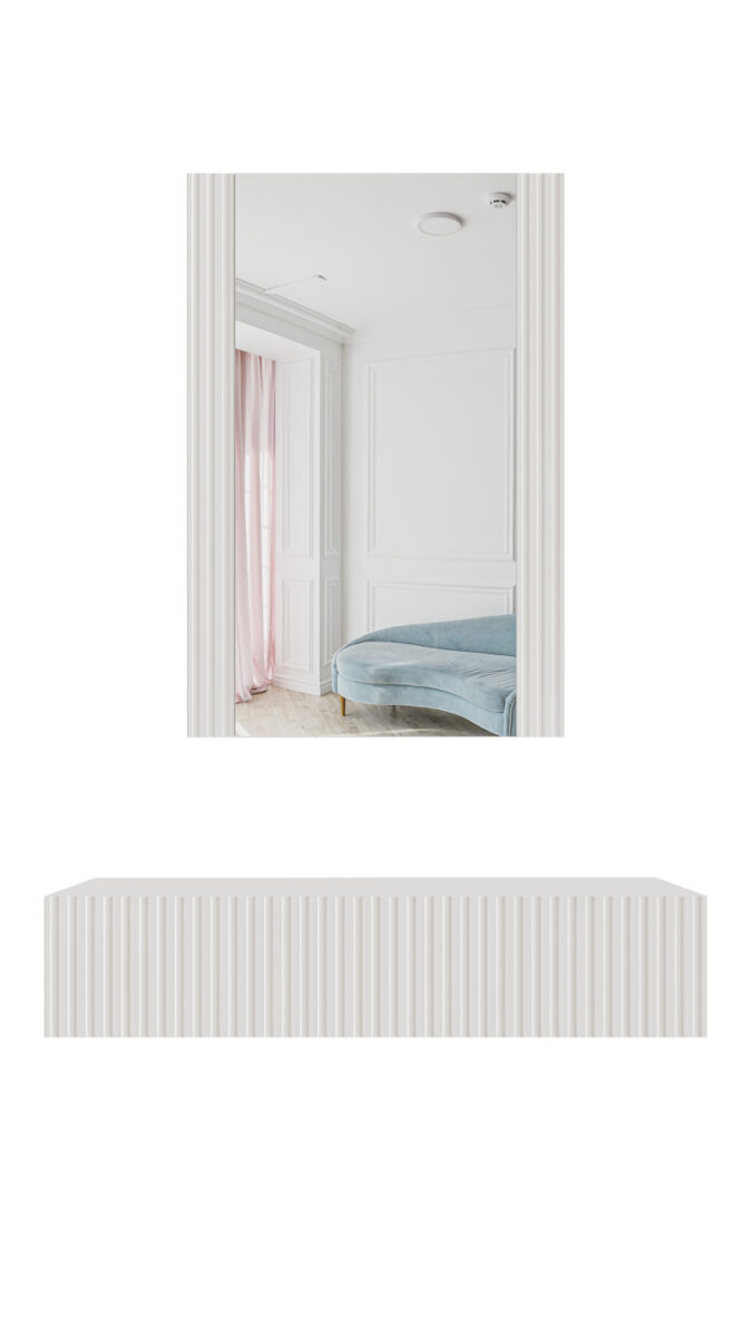PAFOS TOALETKA BIAŁY MAT/ BIAŁY MAT | Meble DUO 5903815007842 3