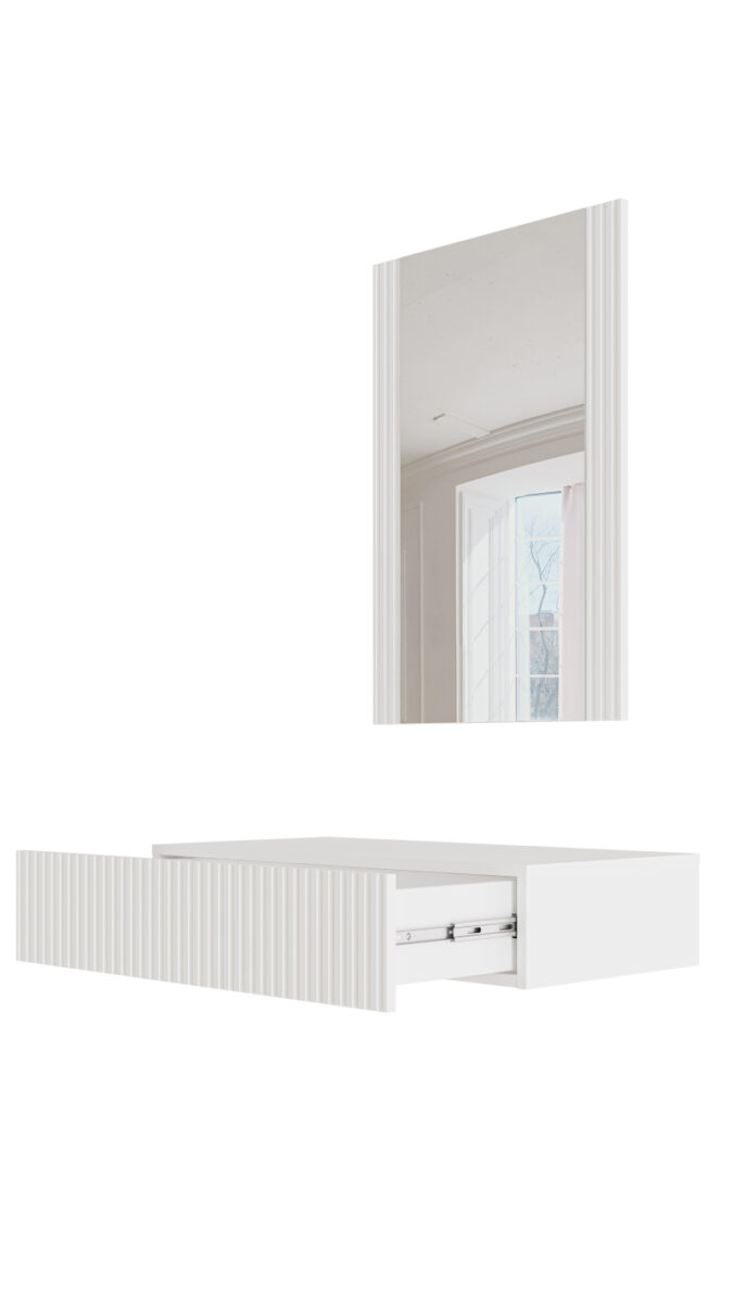 PAFOS TOALETKA BIAŁY MAT/ BIAŁY MAT | Meble DUO 5903815007842 5