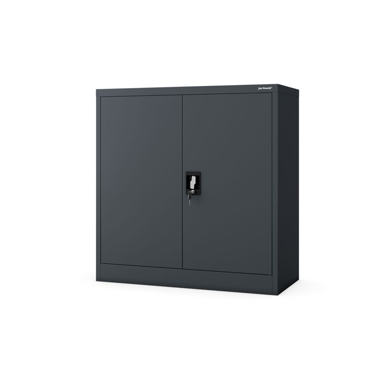 Szafka na akta osobowe, niska, antracytowa, 900x930x400 mm: BEATA | Meble DUO BEATA anthracite side closedd24