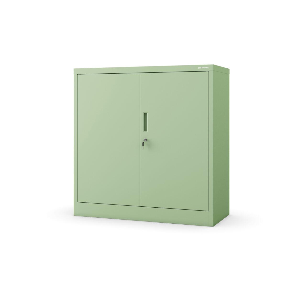 Szafka na akta osobowe, niska, pastelowy zielony, 900x930x400 mm: BEATA Fresh Style | Meble DUO BEATA pastel green side closedd24
