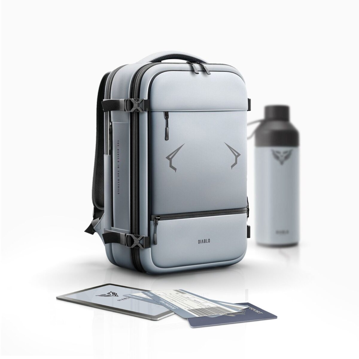 Plecak wielofunkcyjny próżniowy szary Backpack Air | Meble DUO PLECAK AIR szary 1v3d24