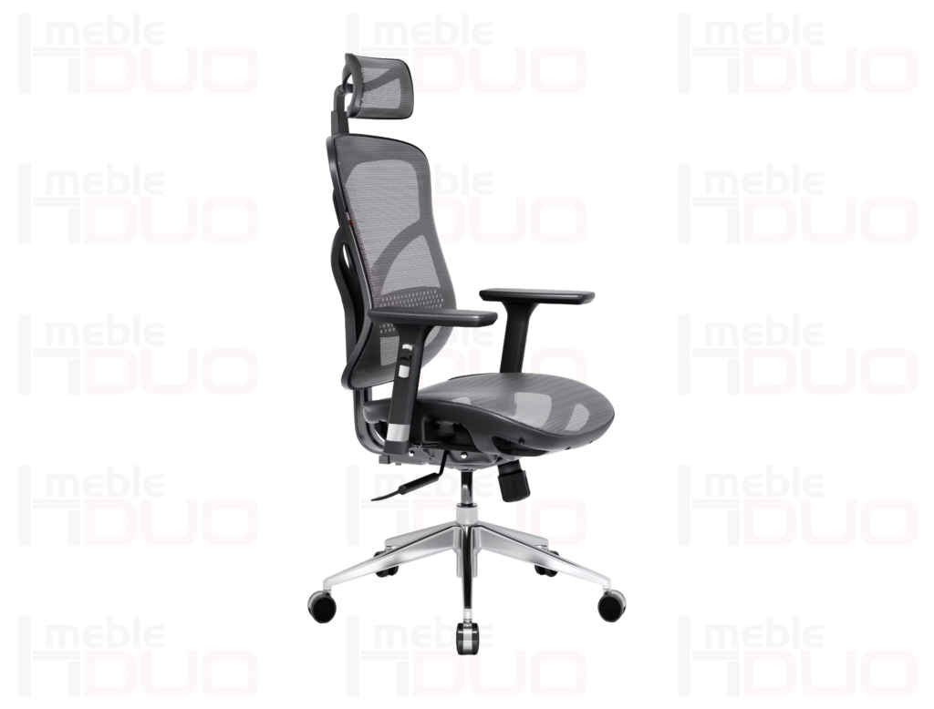 Fotel Diablo V-Basic: Twoje Centrum Dowodzenia Komfortem | Meble DUO V Basic czarno szary