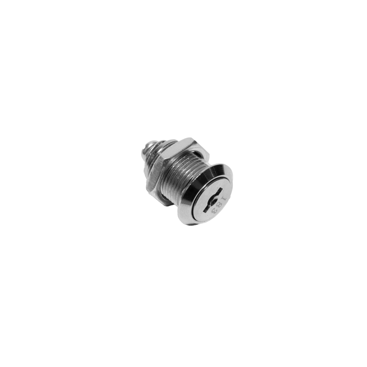Zamek okrągły do szafy metalowej ubraniowej, 31×18 mm | Meble DUO cs002 01 1