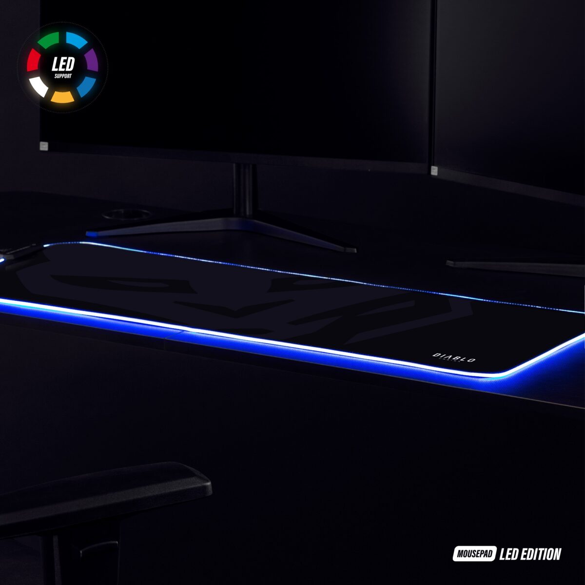 Podkładka gamingowa LED | Meble DUO podkladka led frontd24