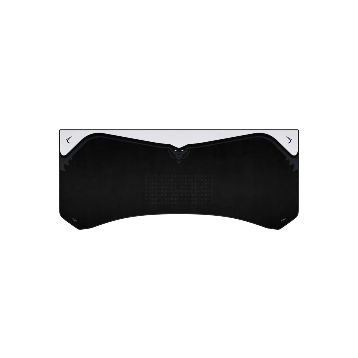 Podkładka gamingowa na biurko ochronna, duża czarno-szara, 120×52 cm: Diablo X-Forge Black Nightwolf Moon | Meble DUO 2430 podkladka na biurka x forge 120x52 black nightwolf moon 03