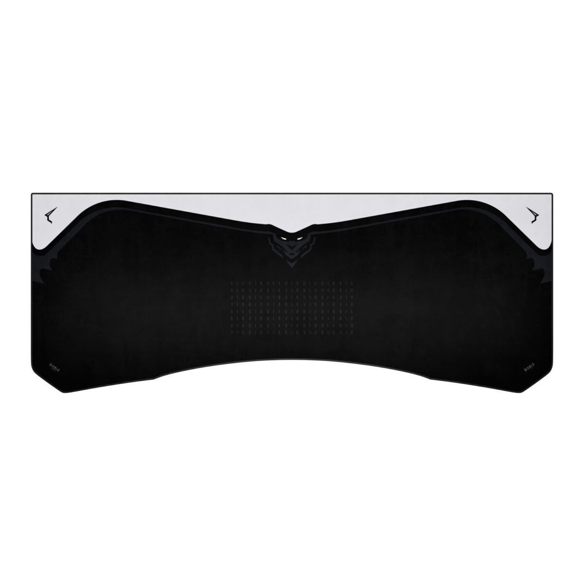Podkładka gamingowa na biurko ochronna, duża czarno-szara, 160×60 cm: Diablo X-Forge Black Nightwolf Moon | Meble DUO 2436 podkladka na biurka x forge 160x60 black nightwolf moon 03